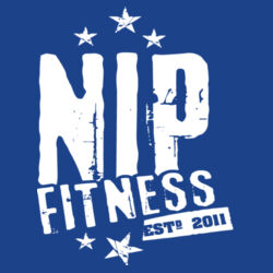 Nip Fitness w/ Skull - Sport Wick ® Stretch Contrast 1/2 Zip Pullover Design