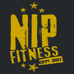 NIP Fitness Gold - Heavy Blend™ Crewneck Sweatshirt Design
