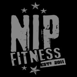 NIP Fitness Silver - Premium Long Sleeve Crew Design
